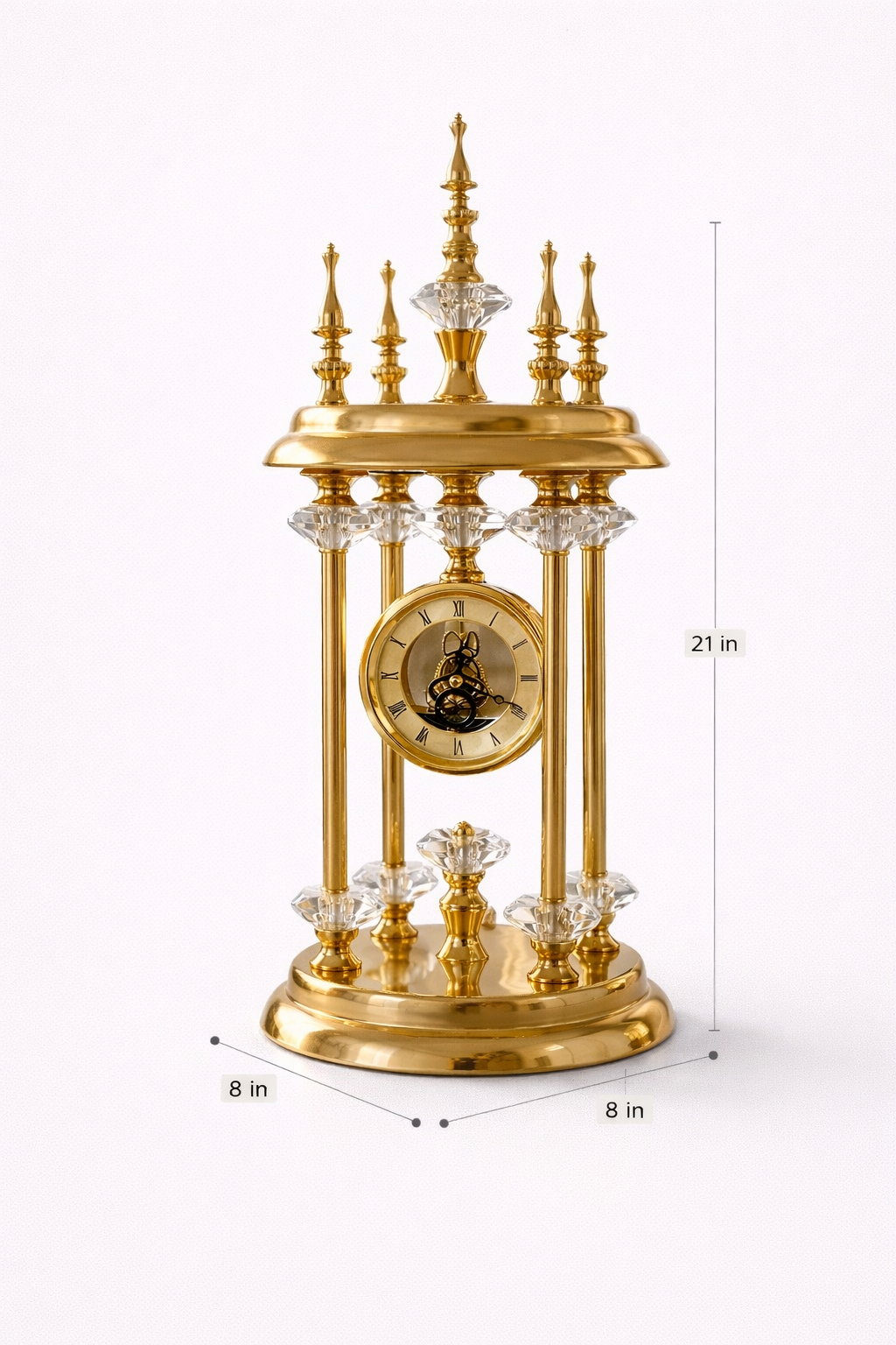 Regal Prism Table Clock