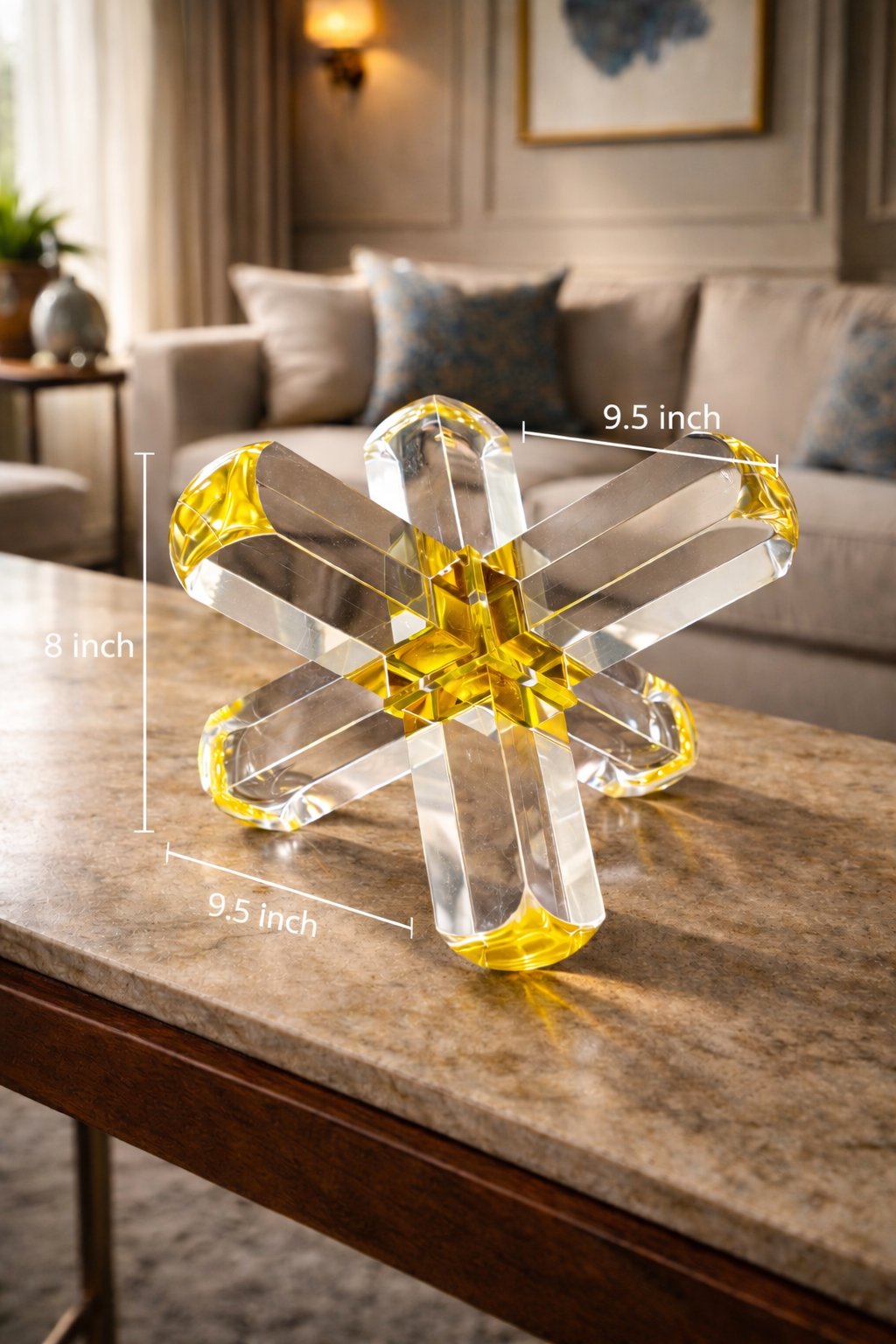 Aurexis Crystal Decor Sculpture