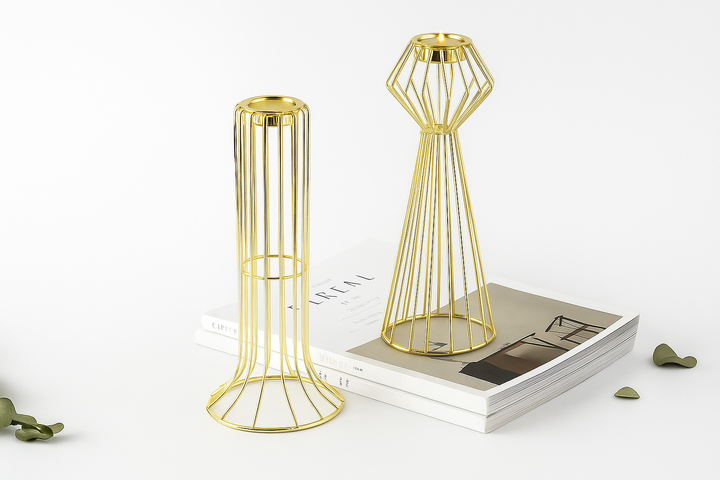 Luminara Wire Candle Holders