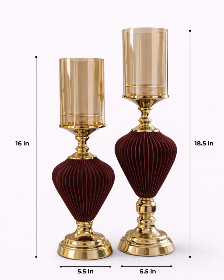 Eclat Aura Candle Holder Set