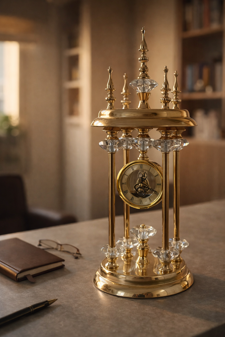 Regal Prism Table Clock
