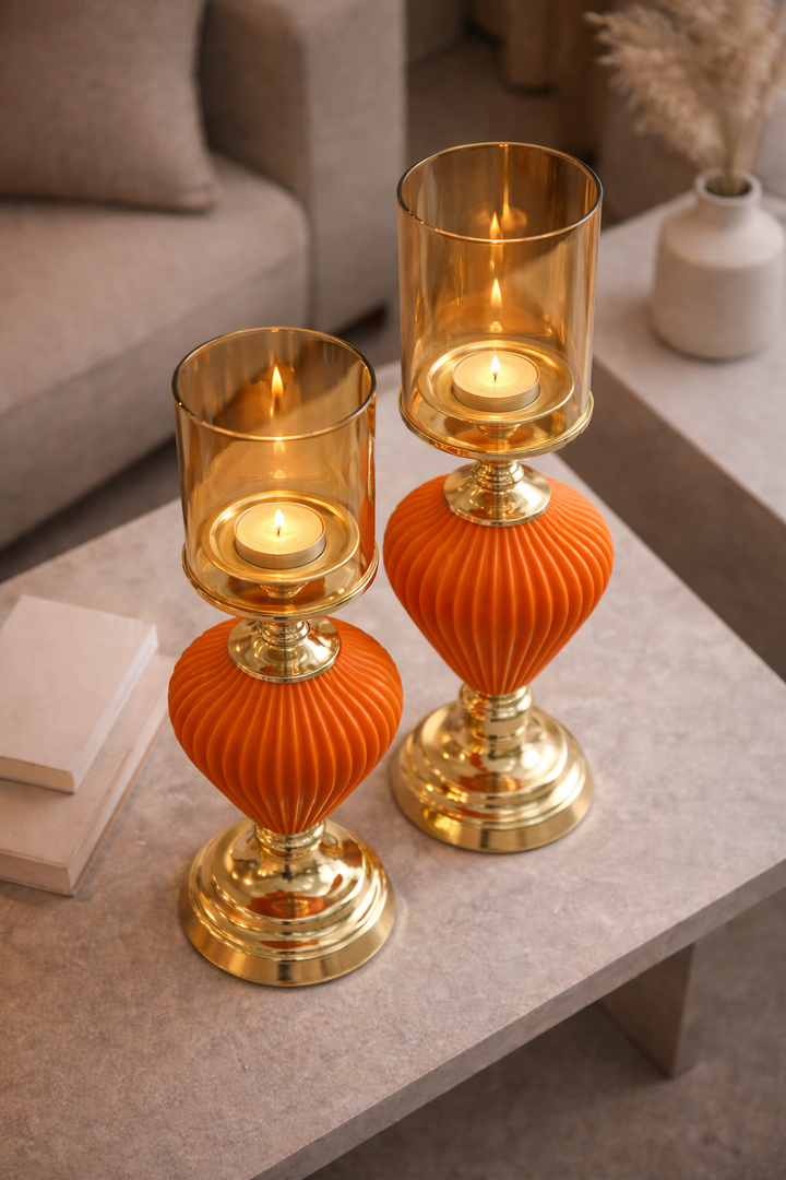 Eclat Aura Candle Holder Set