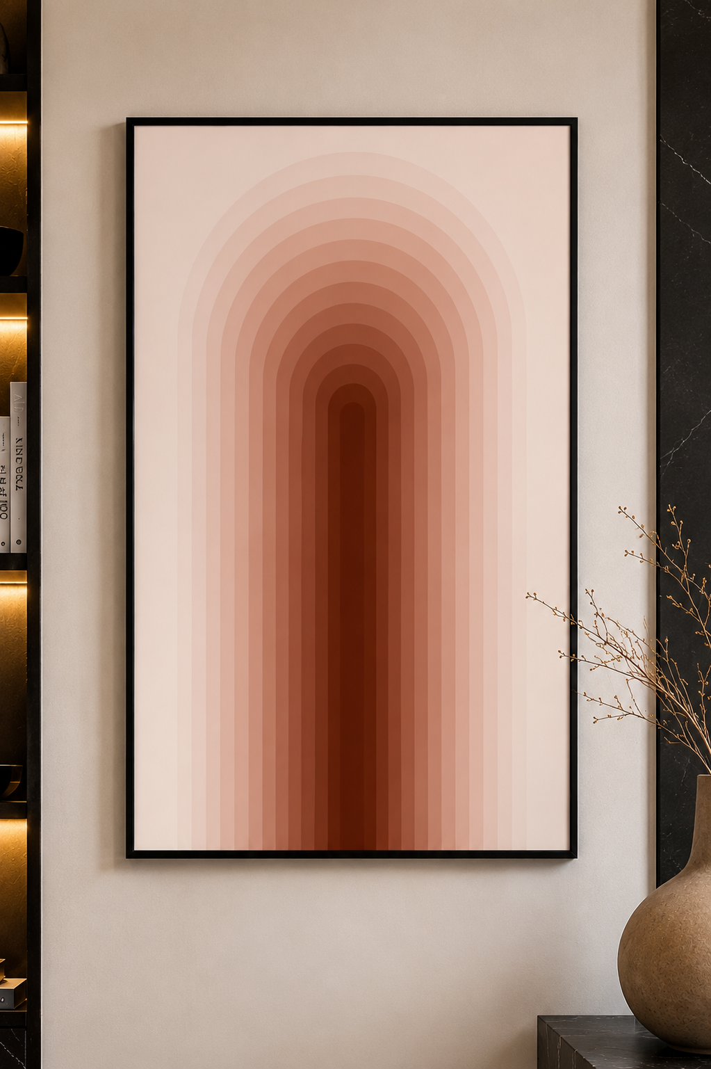 Terracotta Passage Wall Art