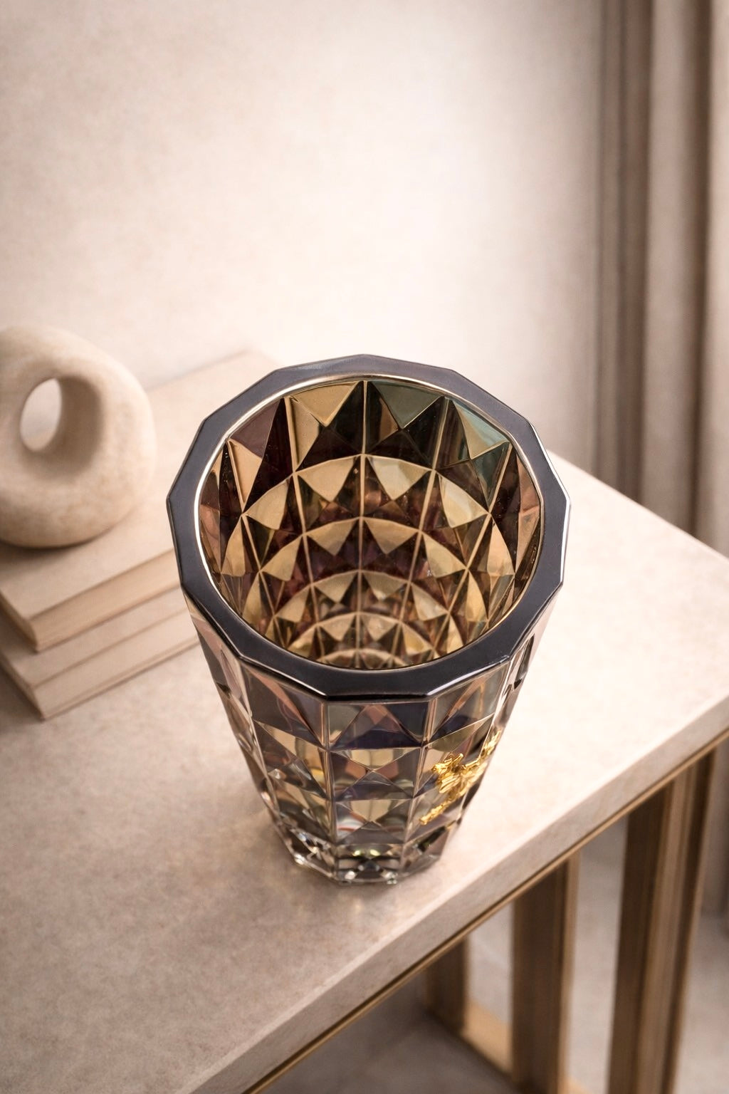 Prism Bloom Crystal Vase