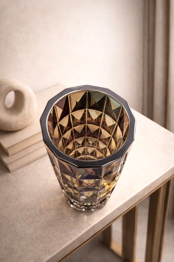 Prism Bloom Crystal Vase