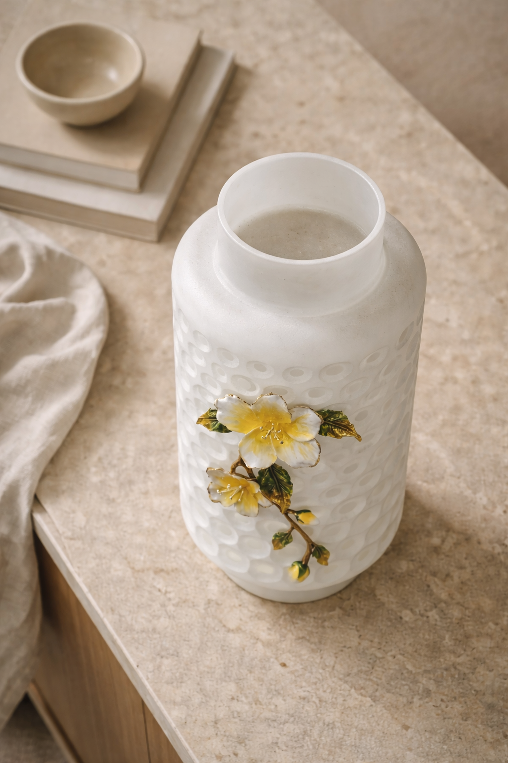 Marbelle Bloom Glass Vase