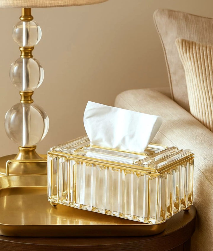 Velora Crystal Tissue Box