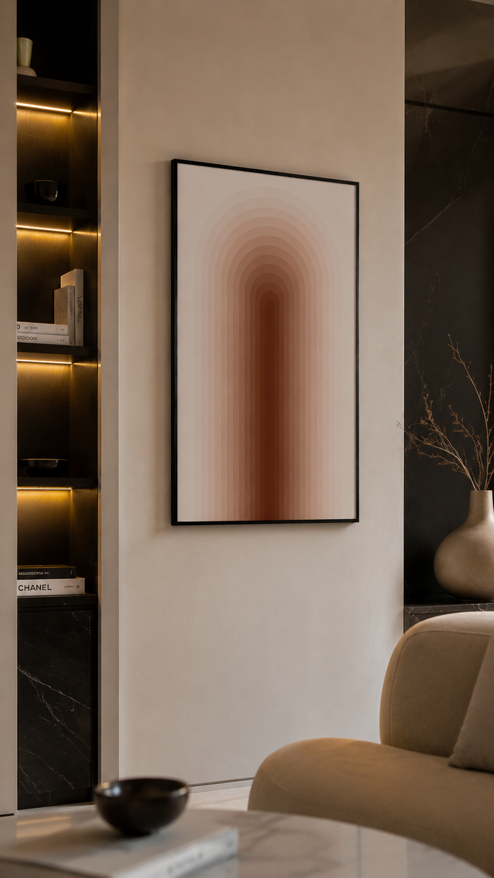 Terracotta Passage Wall Art