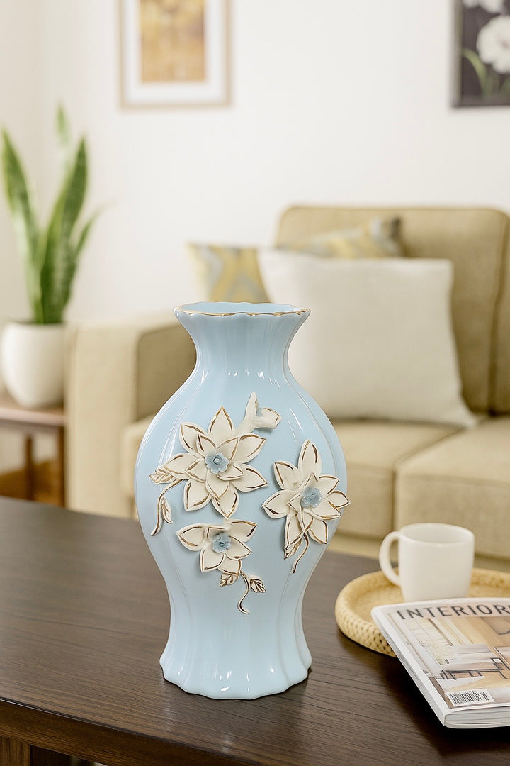 Blossom Reverie Ceramic Vase Set