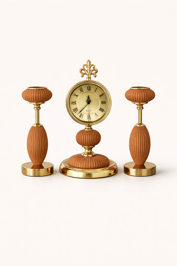 Elysian Rhythm Table Clock Set