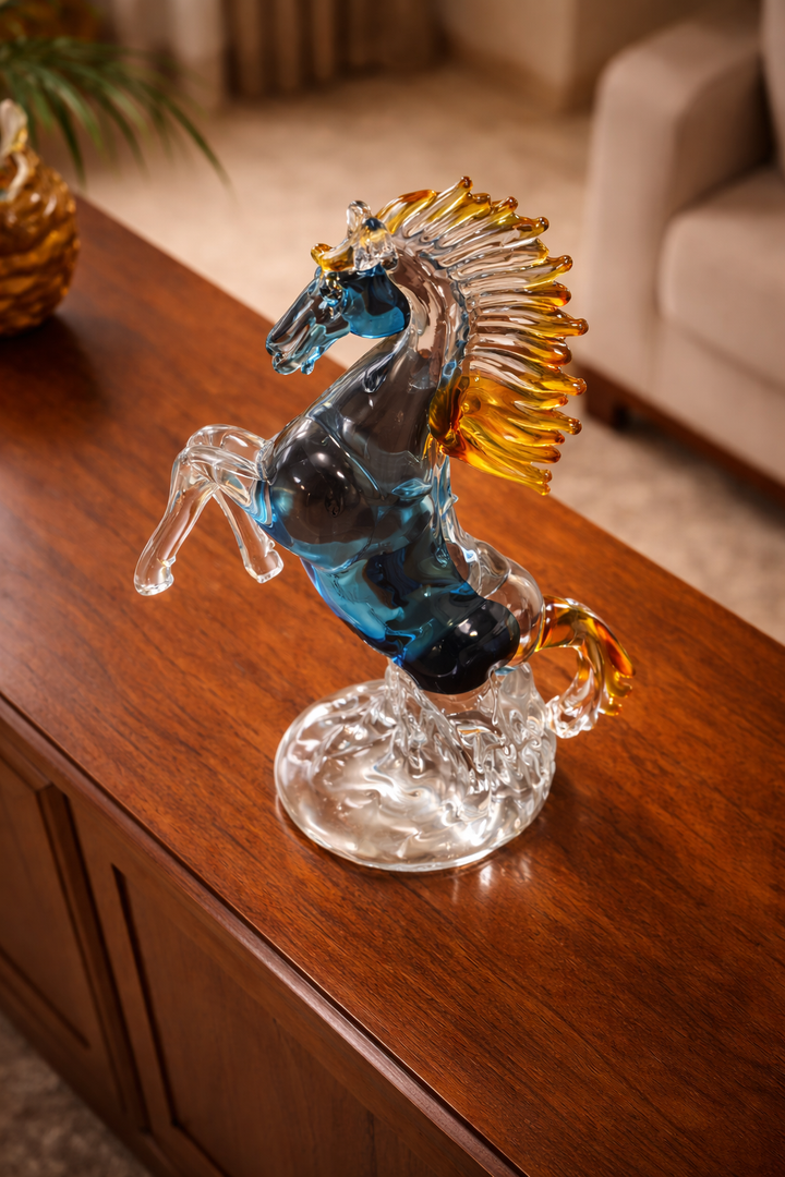 Celestial Grace Stallion Sculpture