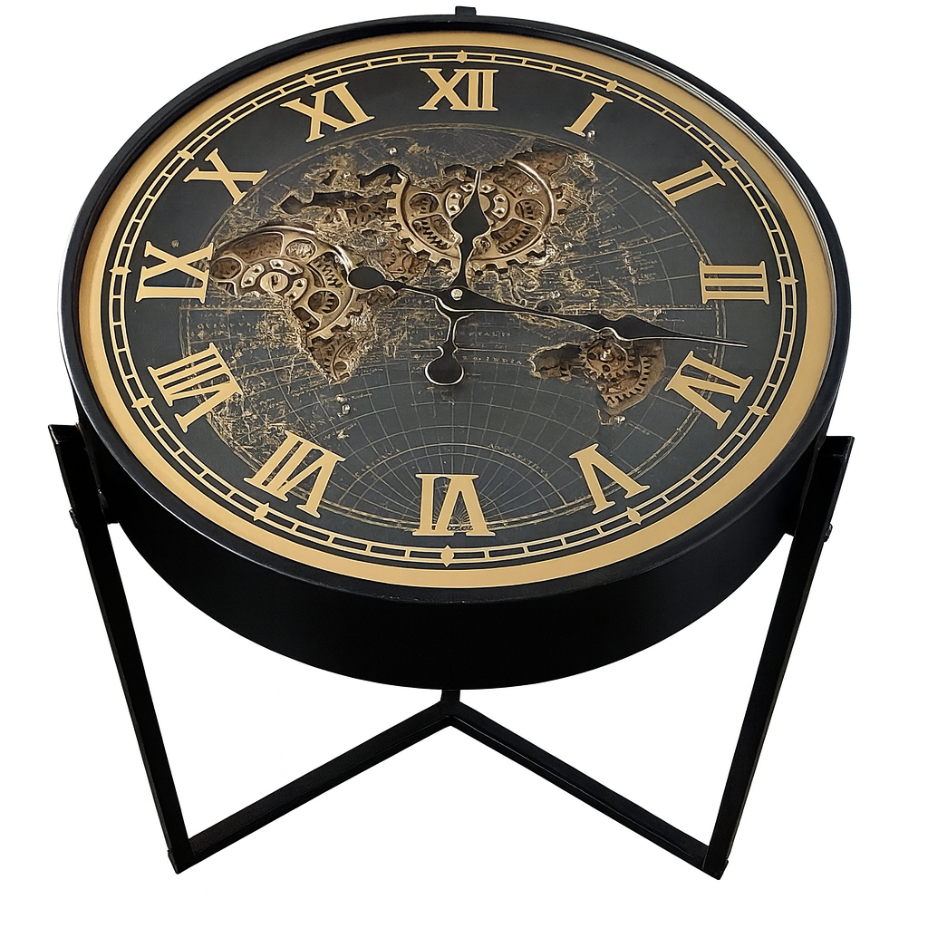 Terra Noir Clock Table