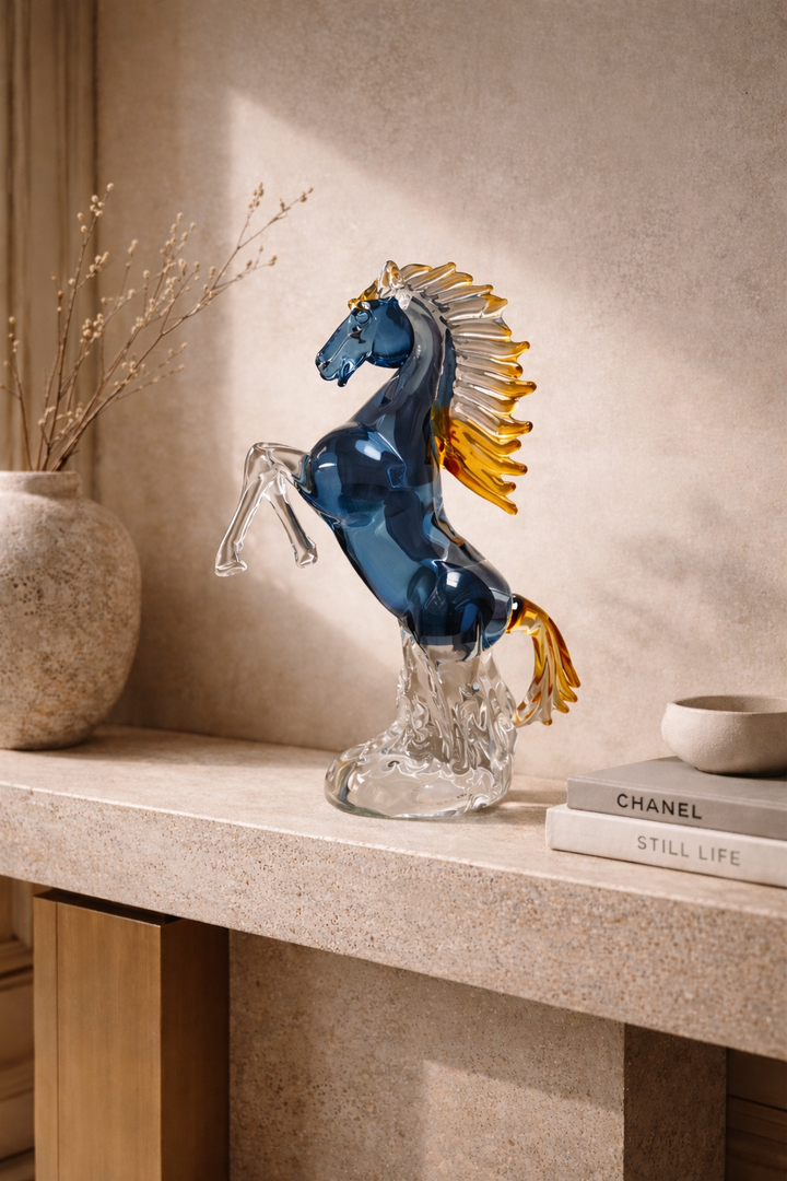 Celestial Grace Stallion Sculpture