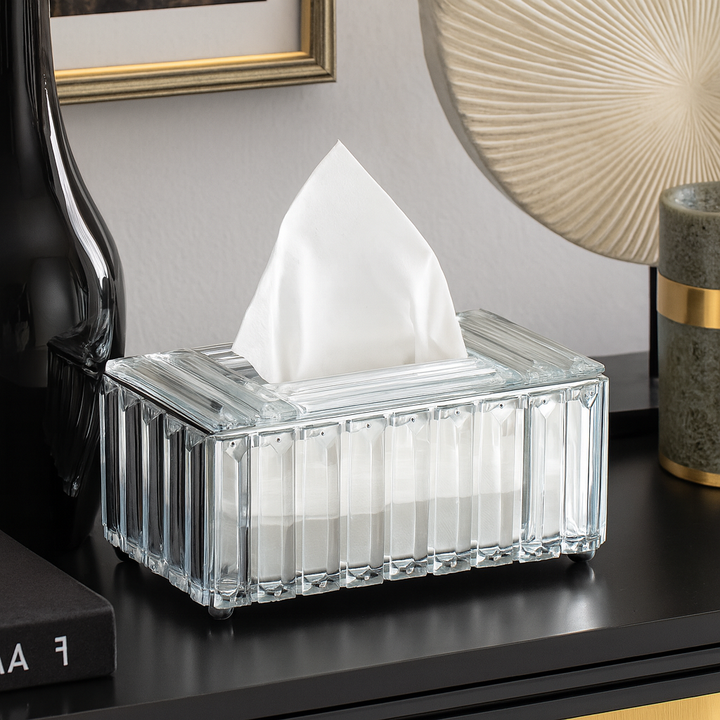 Velora Crystal Tissue Box