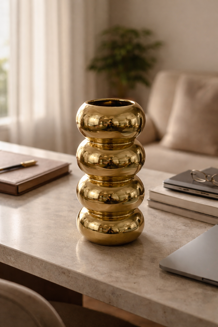 Celestique Gold Vase