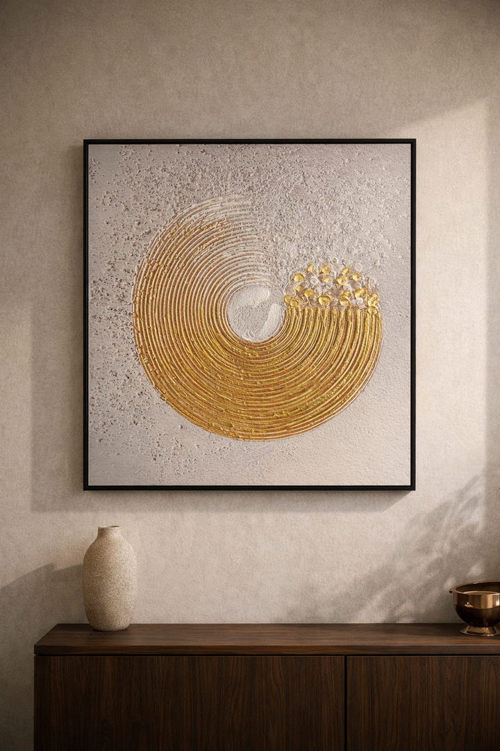 Golden Meridian Canvas Wall Art