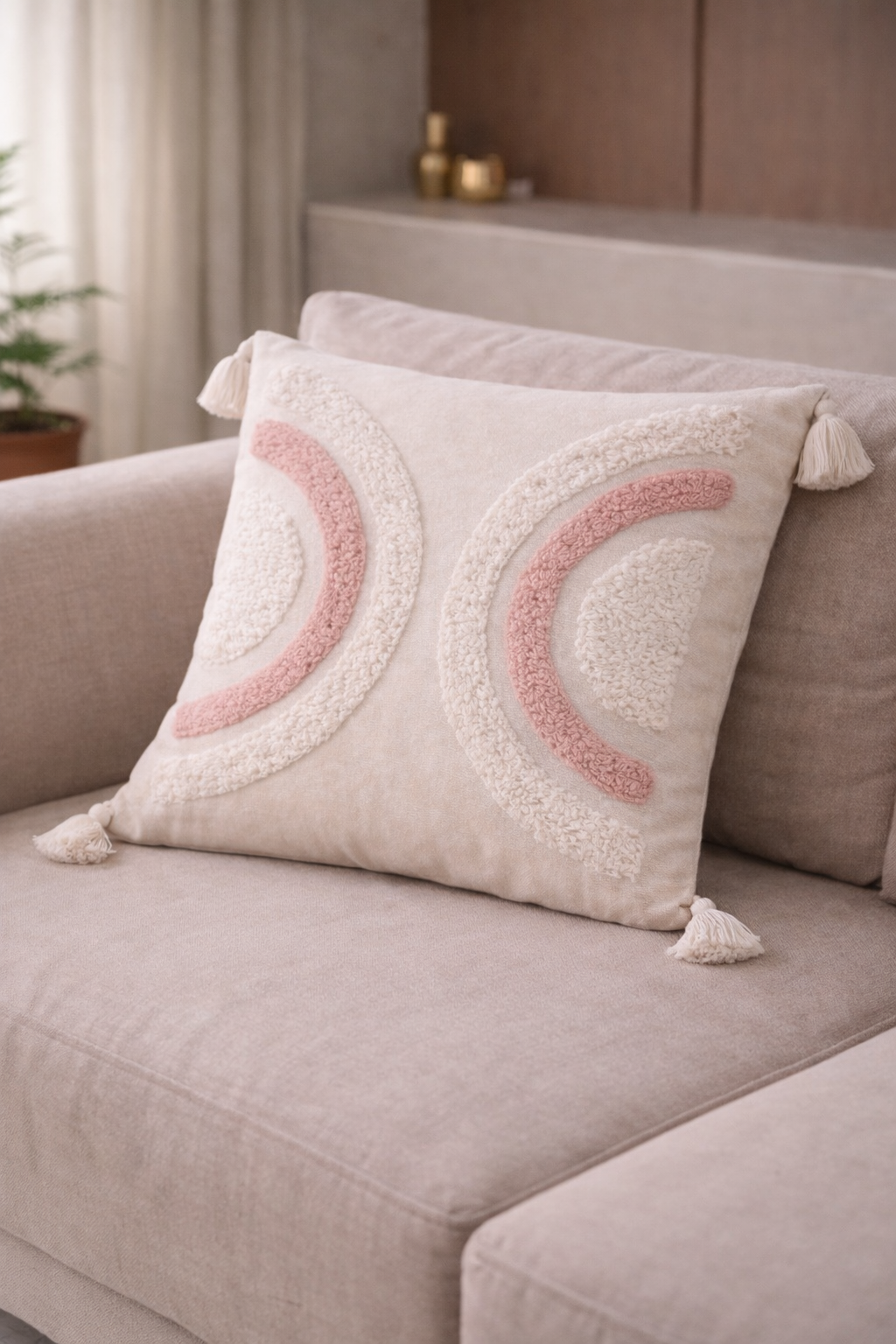 Arcadia Tufted Cushion Cover