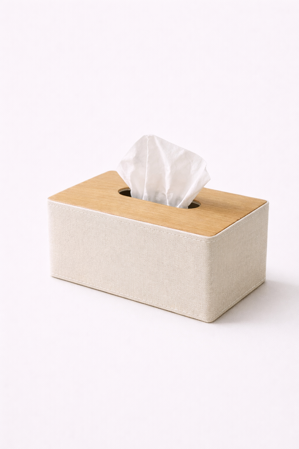 Lunara Leather Tissue Holder