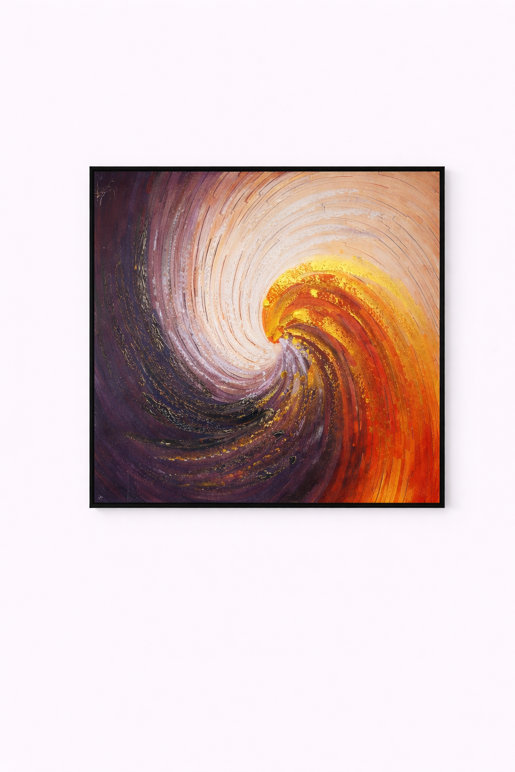 Inferno Bloom Canvas Wall Art