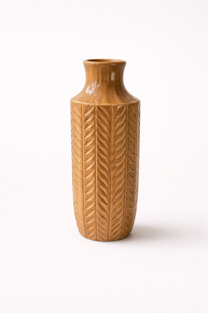 Leafline Elegance Vase