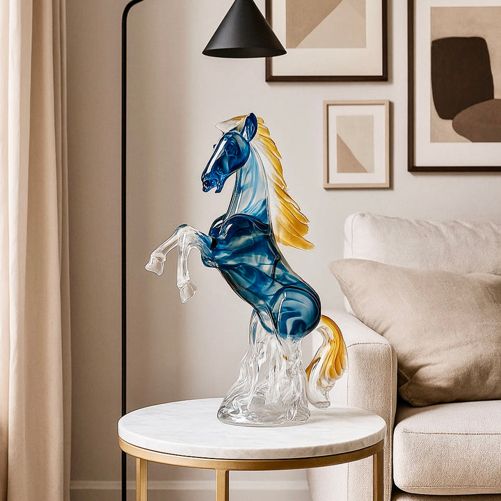 Celestial Grace Stallion Sculpture