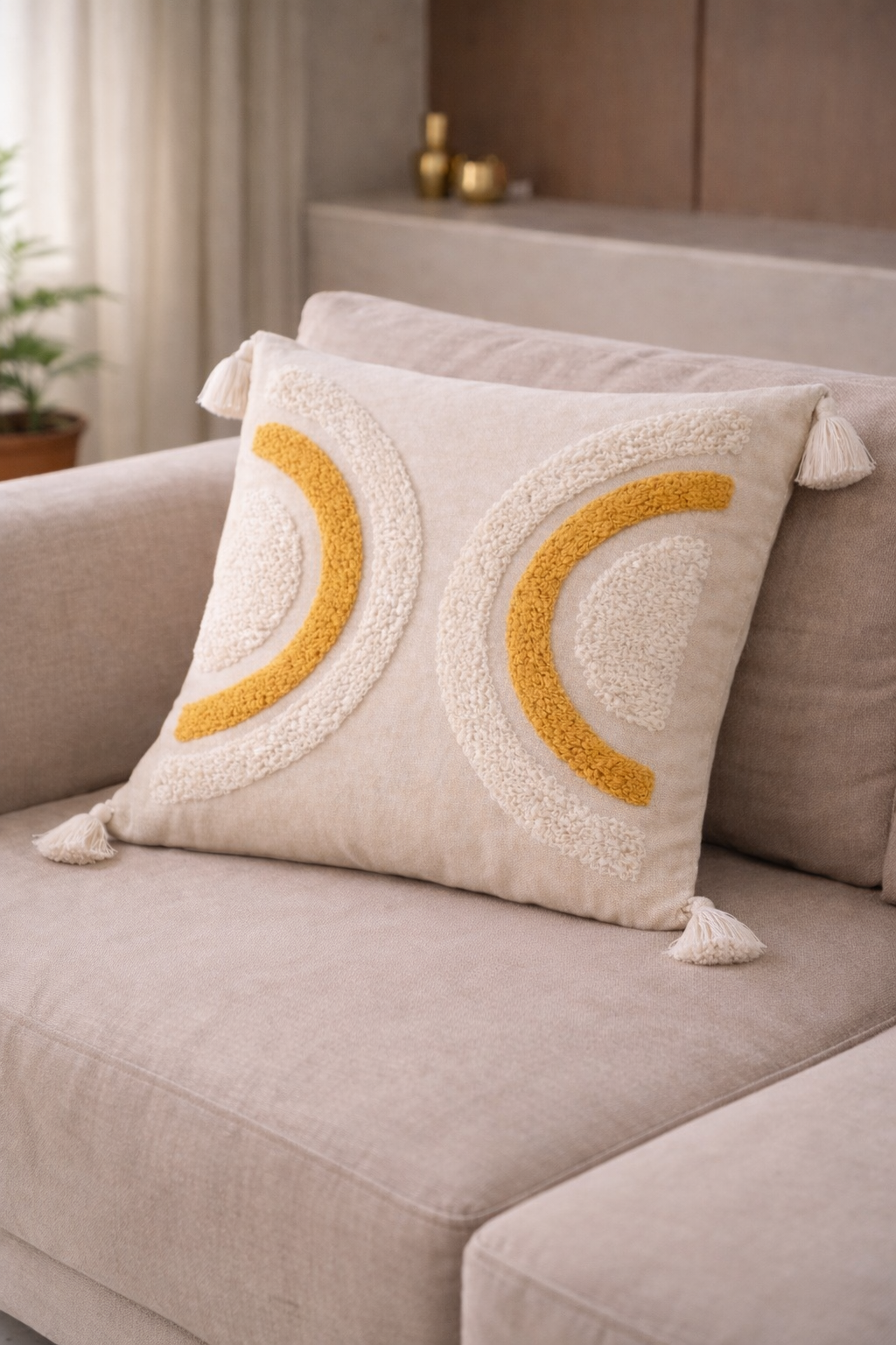Arcadia Tufted Cushion Cover