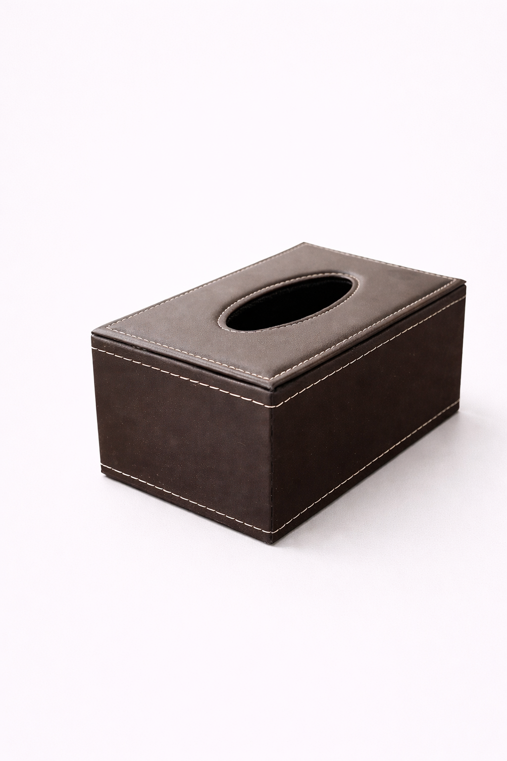 Averra Leather Tissue Holder