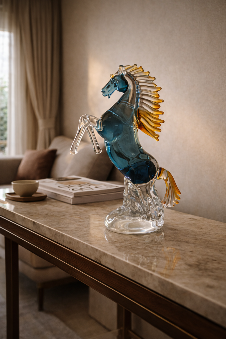 Celestial Grace Stallion Sculpture