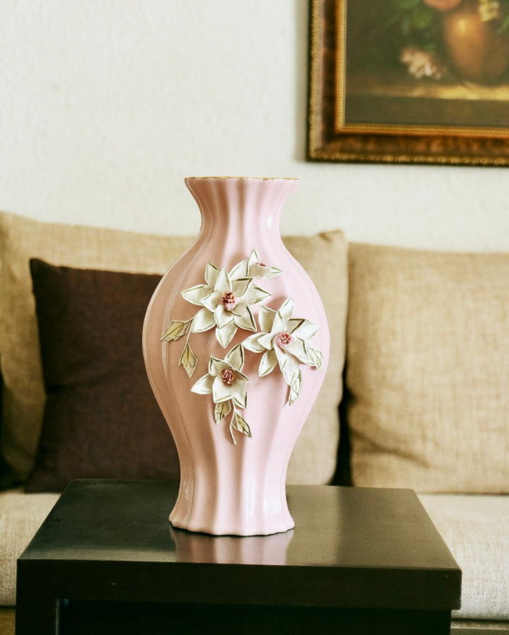 Blossom Reverie Ceramic Vase Set