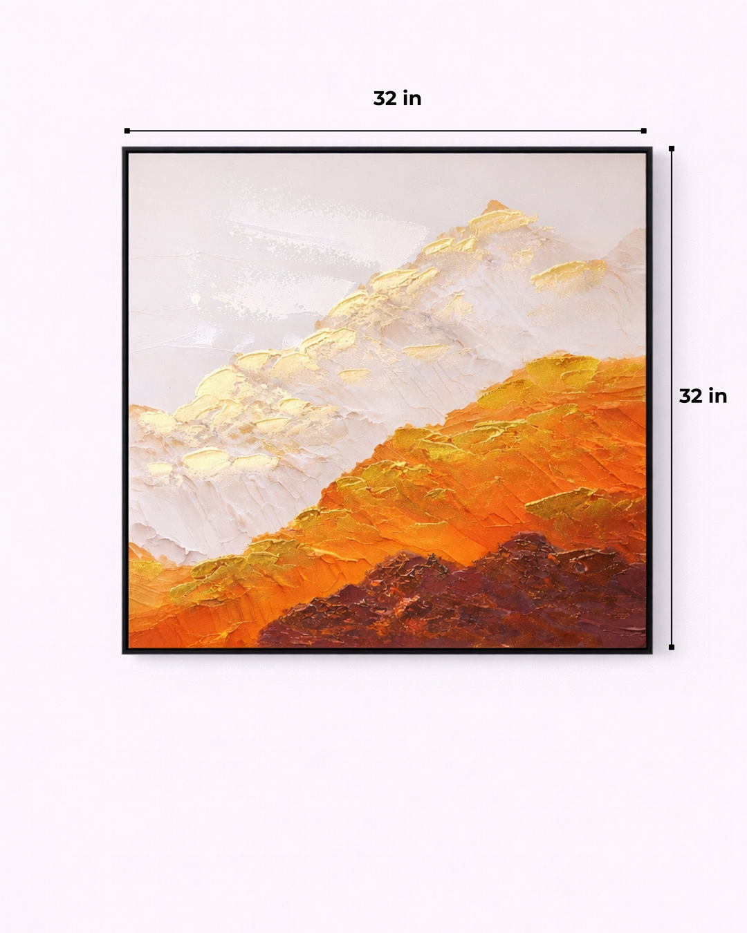 Sunlit Horizon Canvas Wall Art