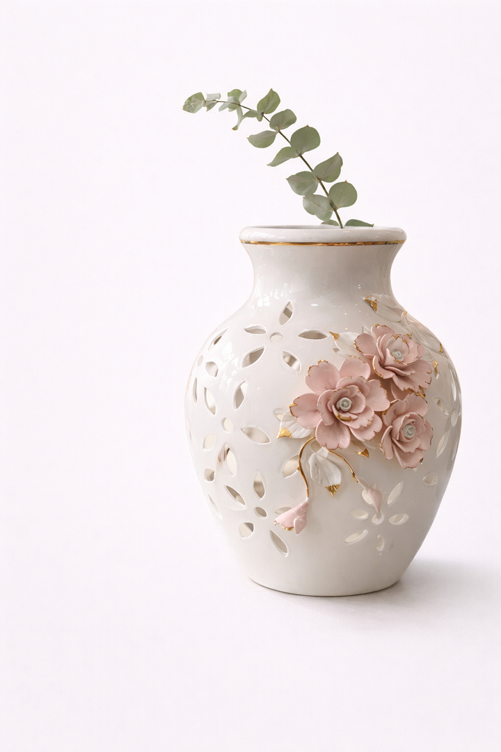 Rosabella Bloom Ceramic Vase