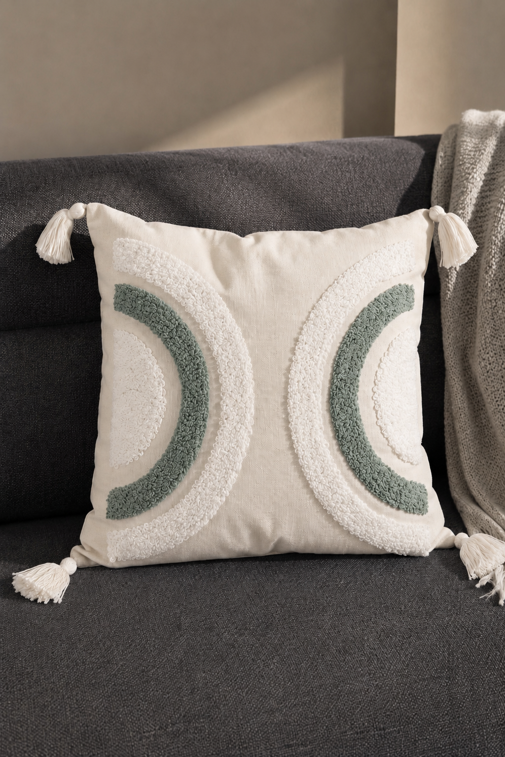 Arcadia Tufted Cushion Cover