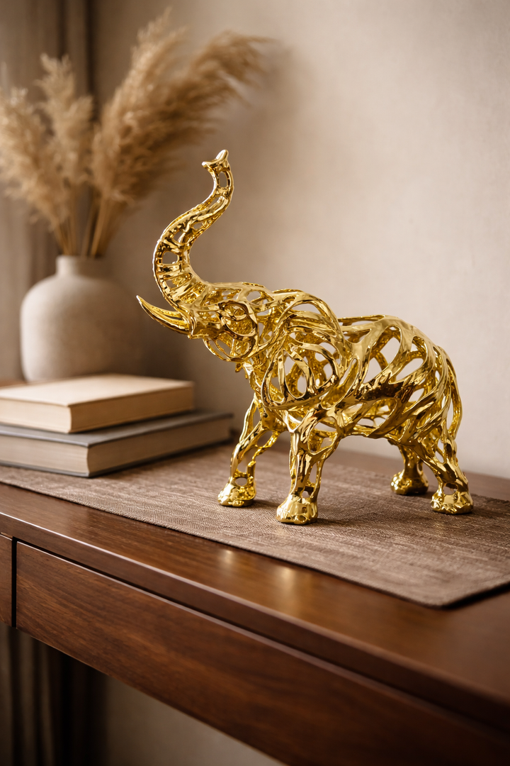Aurum Tusker Sculpture