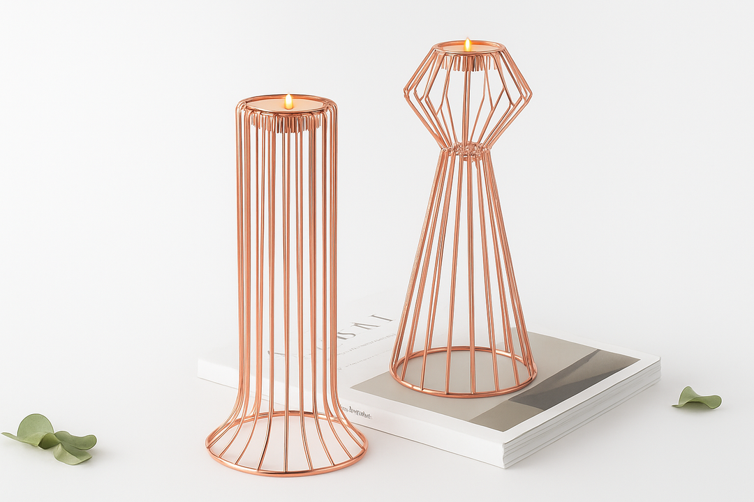 Luminara Wire Candle Holders