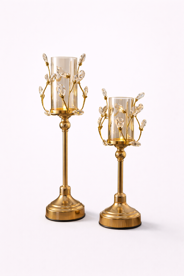 Elysian Petal Candle Stand Set
