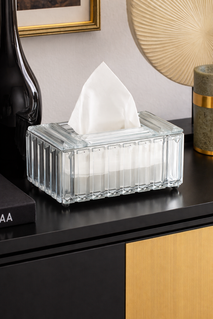 Velora Crystal Tissue Box