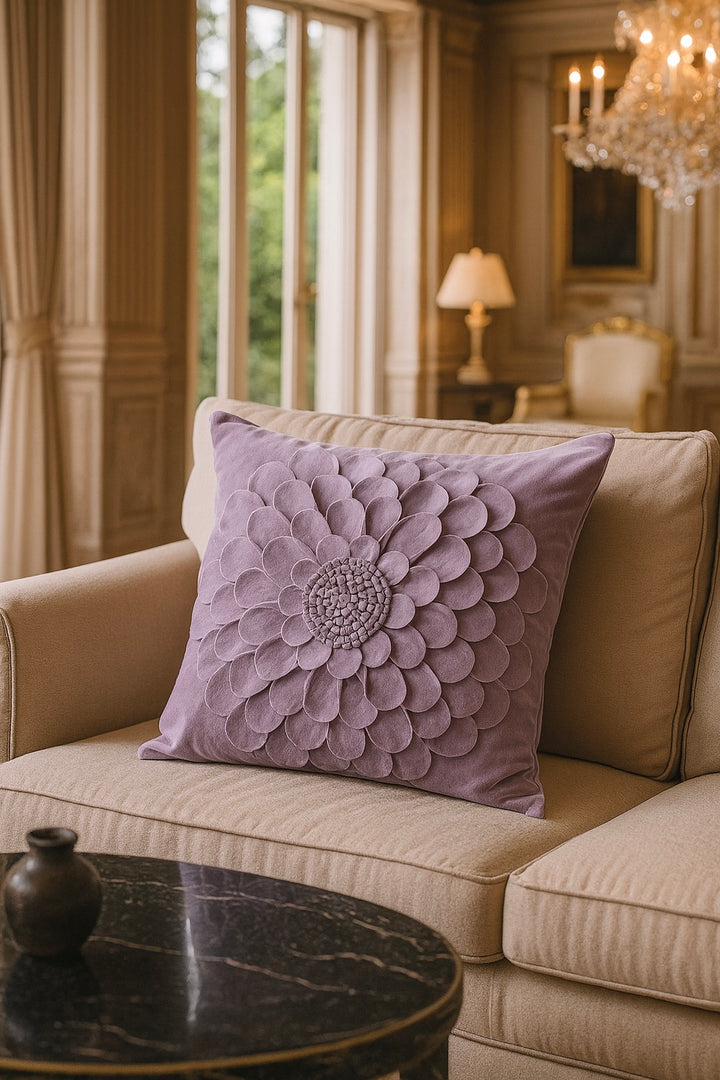 Petalia Bloom Velvet Cushion Cover