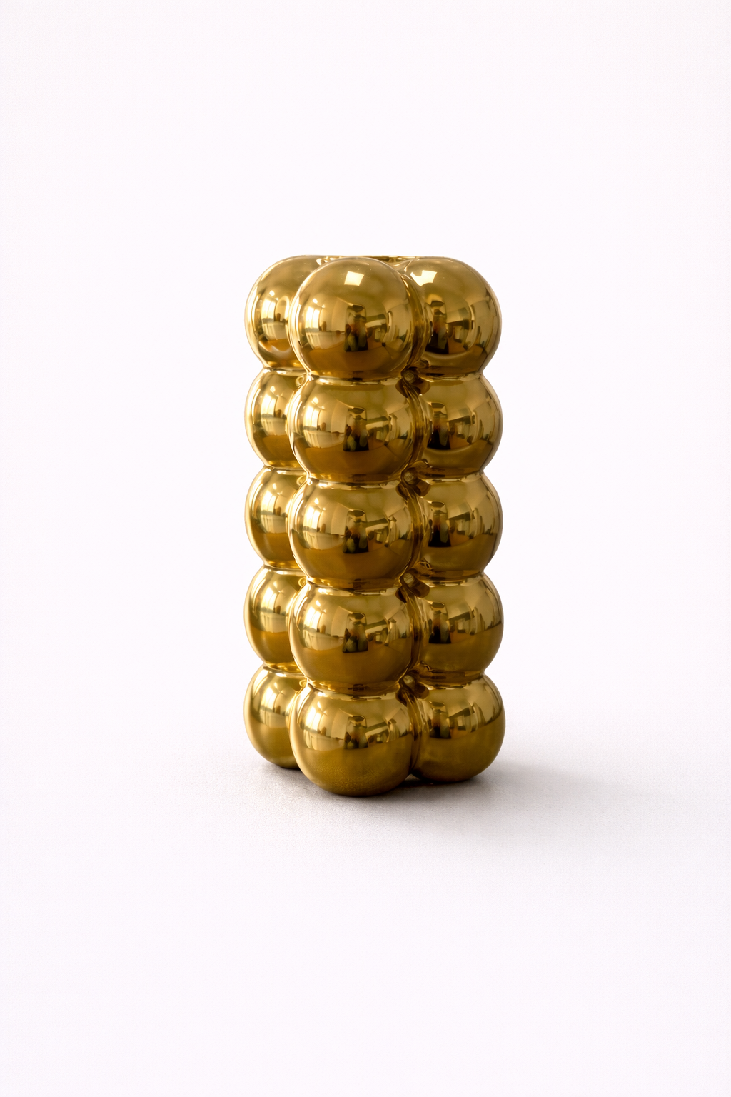 Celestra Gold Orb Vase