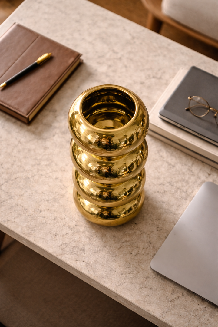 Celestique Gold Vase