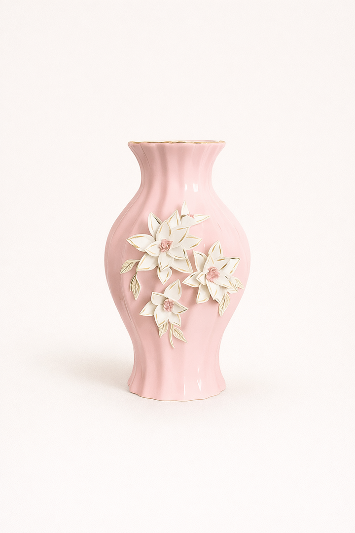 Blossom Reverie Ceramic Vase Set