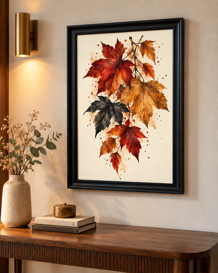 Autumn Leaf Study Wall Art