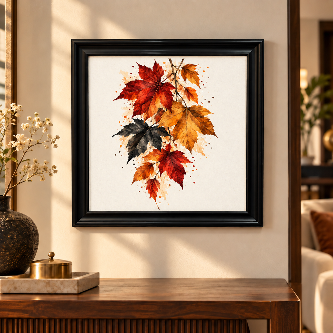 Autumn Leaf Study Wall Art