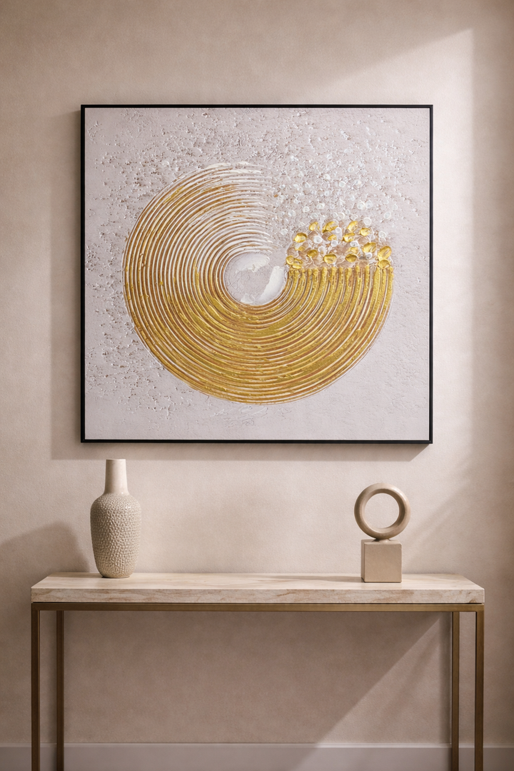 Golden Meridian Canvas Wall Art