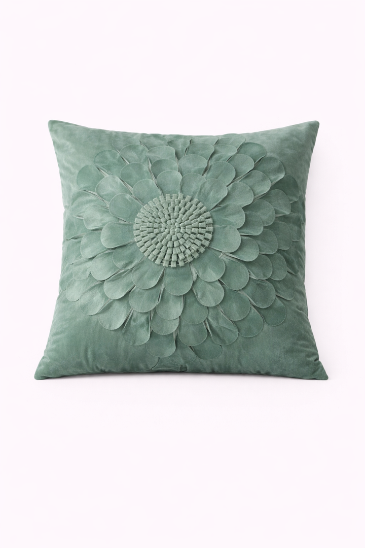 Petalia Bloom Velvet Cushion Cover