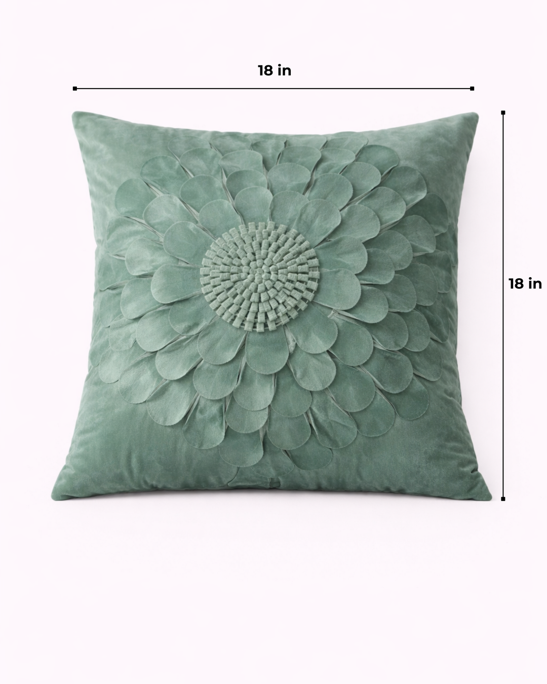 Petalia Bloom Velvet Cushion Cover