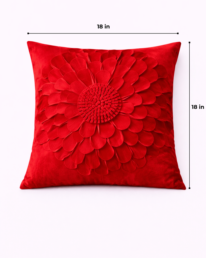 Petalia Bloom Velvet Cushion Cover