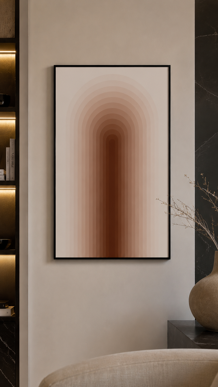 Terracotta Passage Wall Art