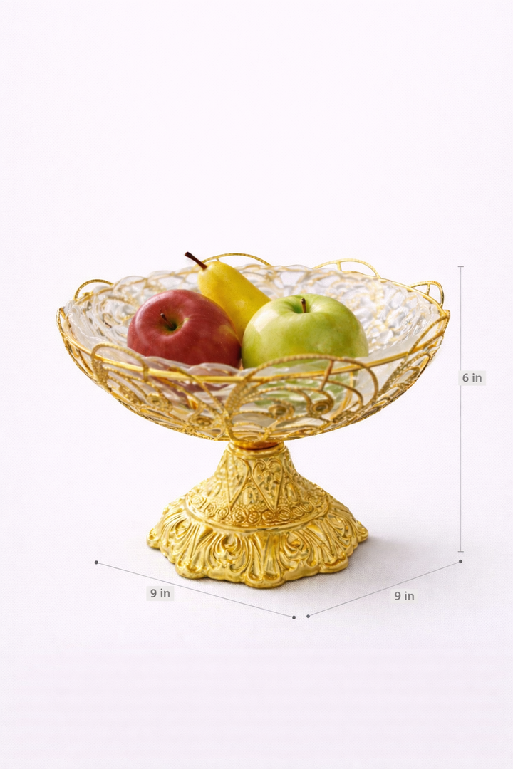 Golden Luxe Fruit Stand