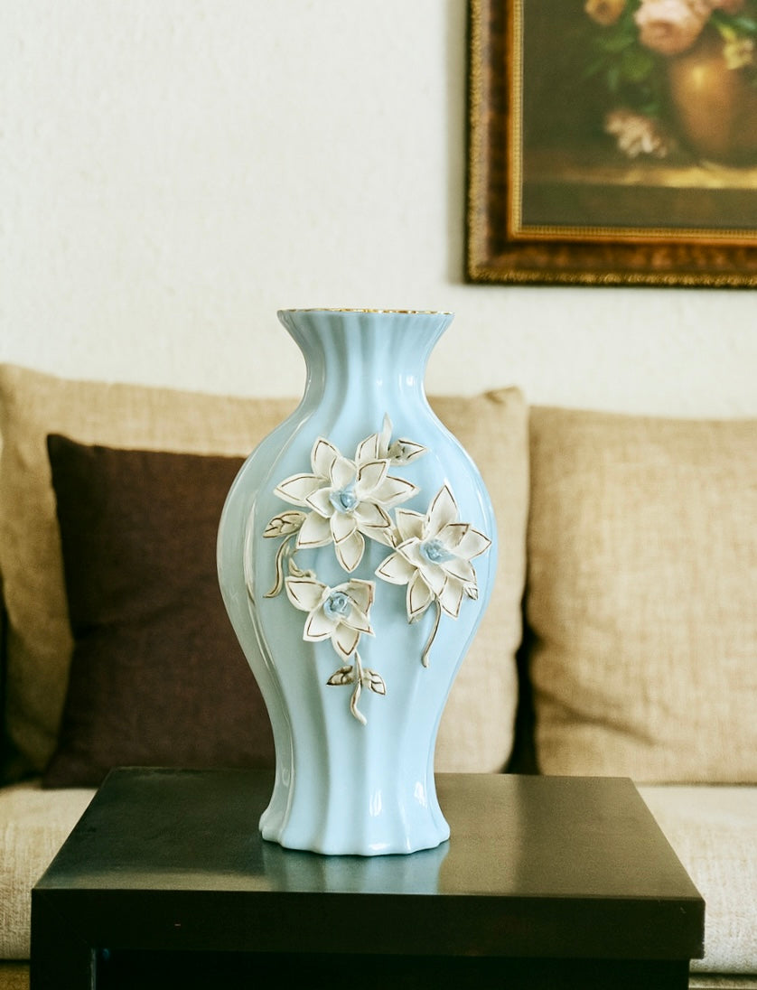 Blossom Reverie Ceramic Vase Set