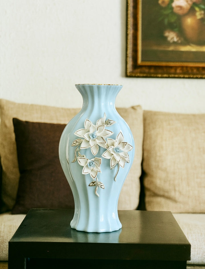 Blossom Reverie Ceramic Vase Set